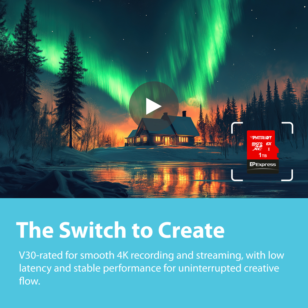 Patriot EP Series Express microSDXC Memory Card