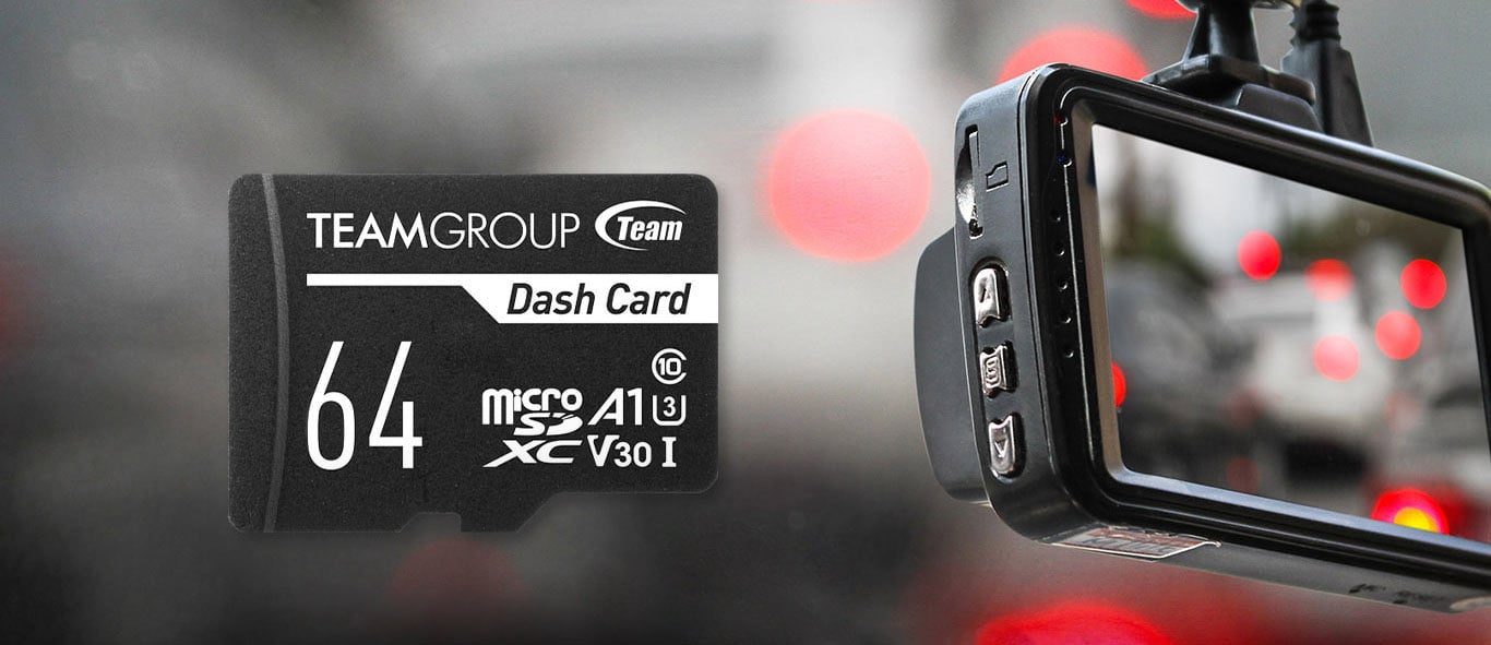 Team Dash Card microSDHC Memory Card with Adapter
