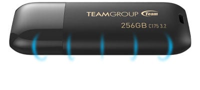 Clé USB 3.2 Team Group C175 128 Go - Noir