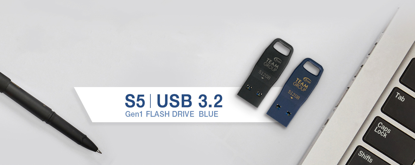 TEAM S5 BLUE USB Flash Drive