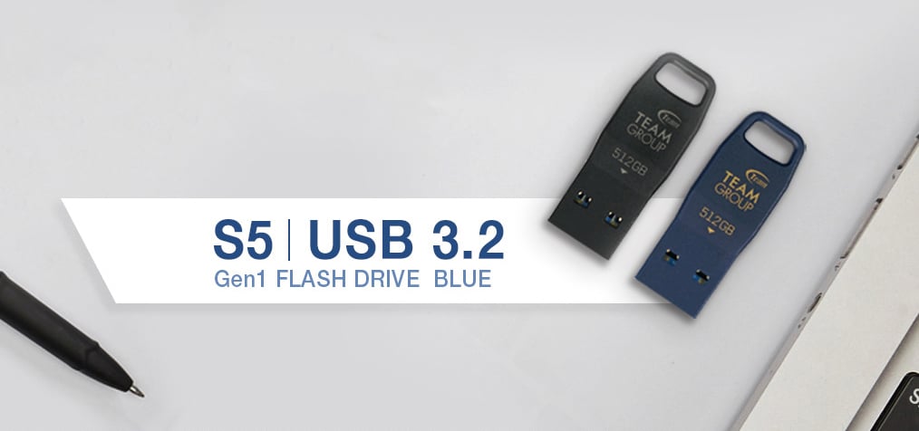 TEAM S5 BLUE USB Flash Drive