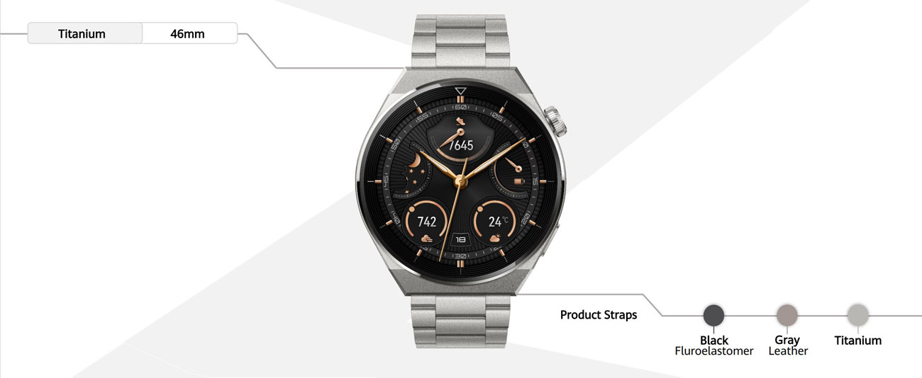 Huawei 55028834 - GT 3 Pro Elite Smartwatch •