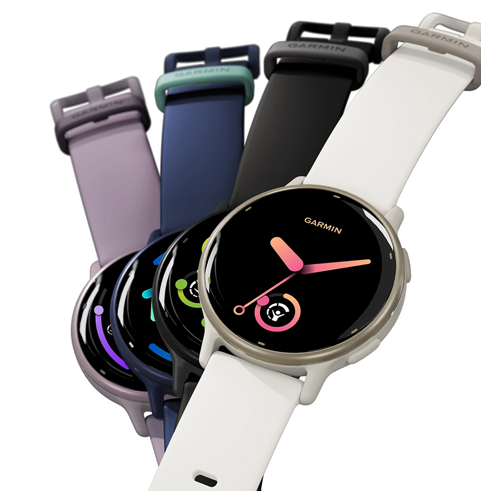 Garmin Vivoactive 5 Black And Slate Silicone Strap Smartwatch