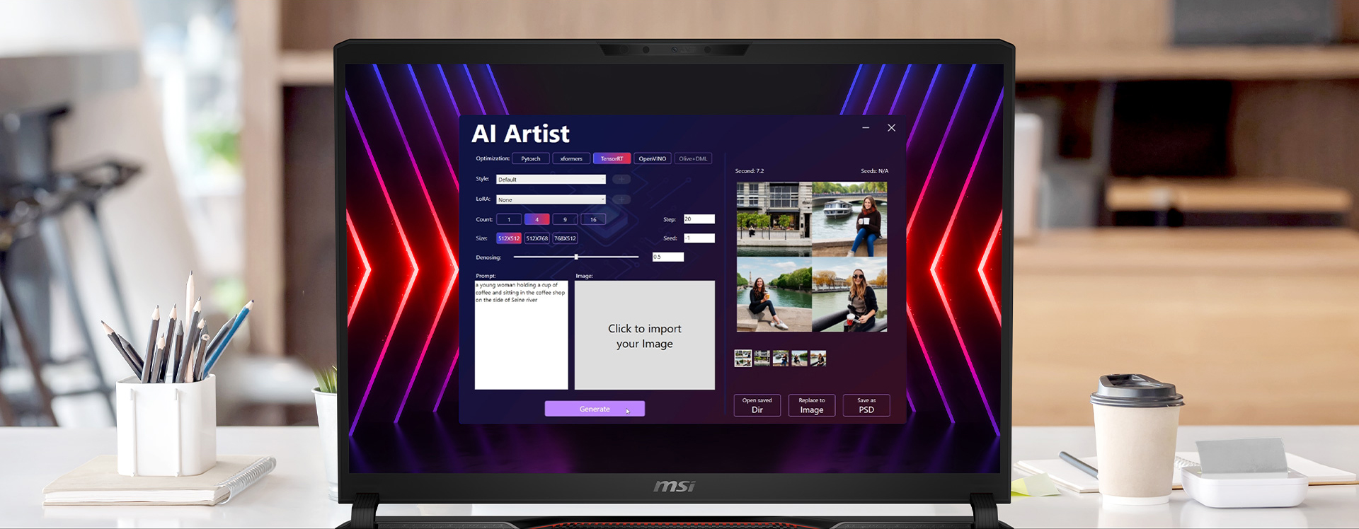 MSI Raider GE68 HX Gaming Laptop