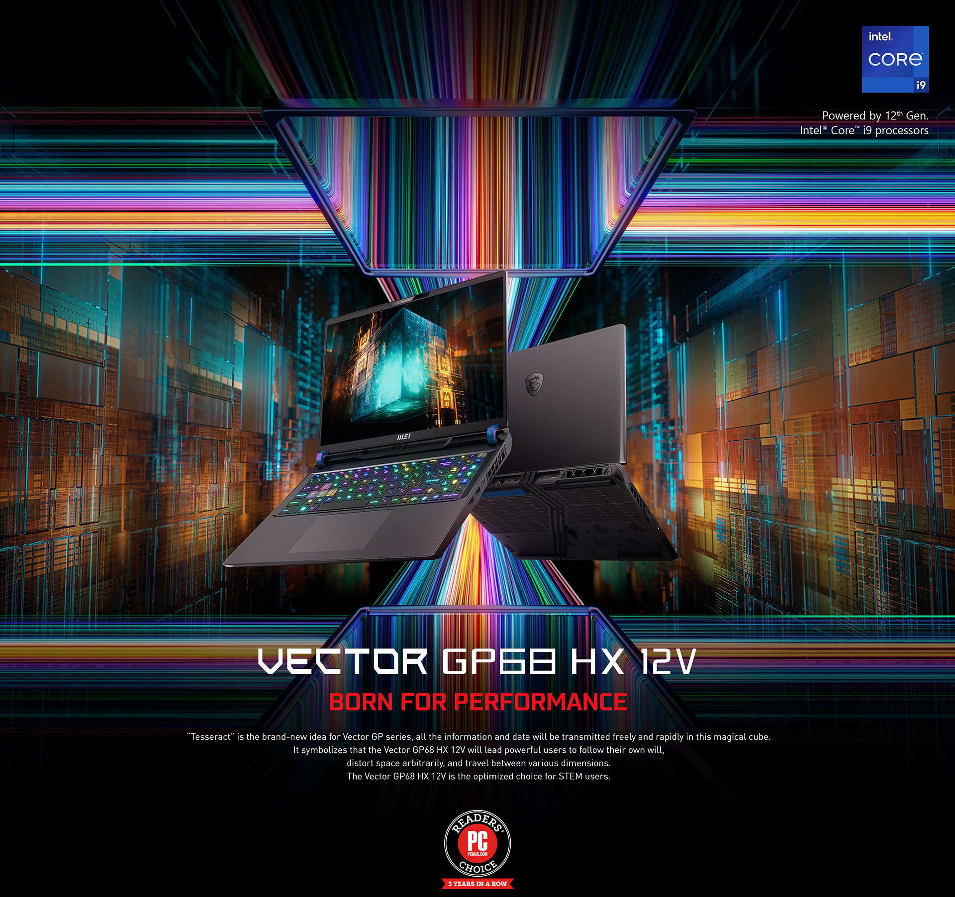 Vector GP68 HX 12V Gaming Laptop