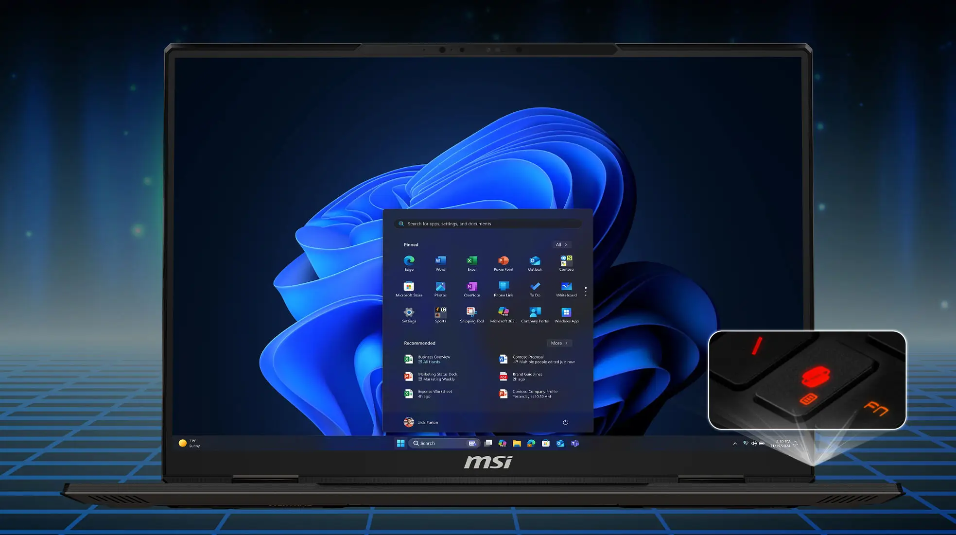 MSI Vector A18 HX Gaming Laptop