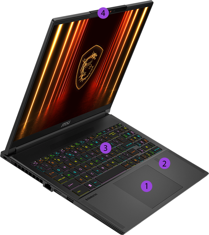 MSI Stealth A16 AI Gaming Laptop