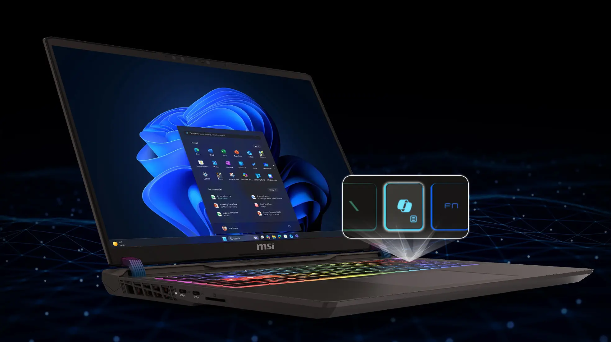 MSI Vector A16 HX Gaming Laptop