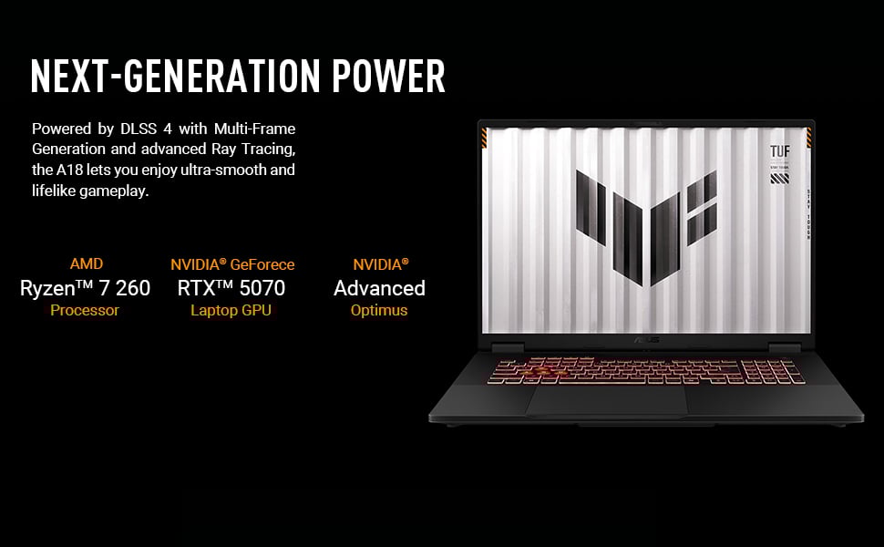 ASUS TUF Gaming A18 Notebook