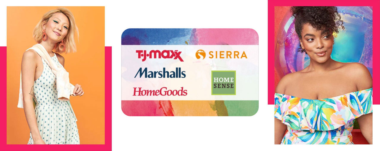 T.J. MAXX USA MARSHALLS HOME GOODS HAPPY BIRTHDAY FOIL COLLECTIBLE GIFT  CARD