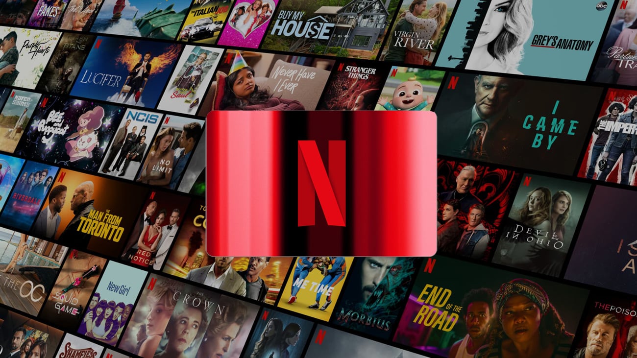 Netflix gift card editorial stock image. Image of label - 112757804