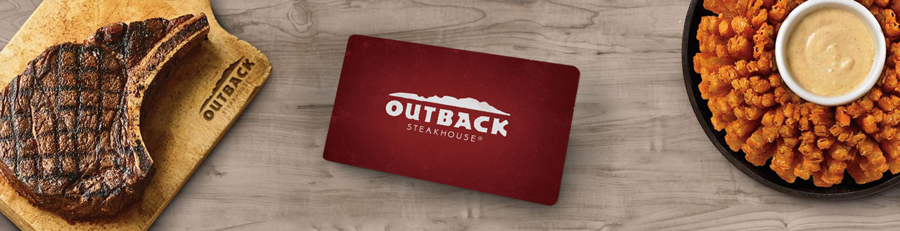 R$ 100,00 Outback Gift Card  Comprar Vale Presente + Barato