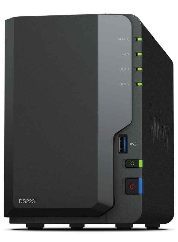 Acheter en ligne SYNOLOGY DiskStation DS223 (2 x 2 To) à bons prix et en  toute sécurité 