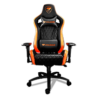 S 4D Chair Design,180º Royal, Outrider High Gaming Body-embracing Reclining, Back COUGAR with Armrest