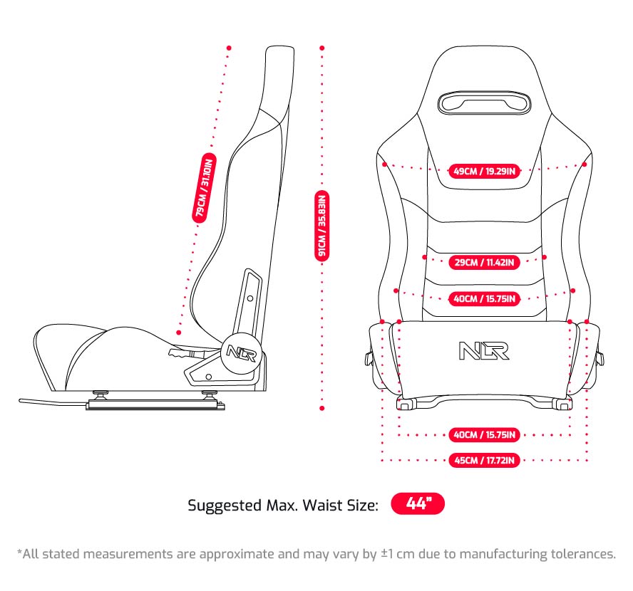 NEXT LEVEL RACING ERS3 Elite Reclining Seat