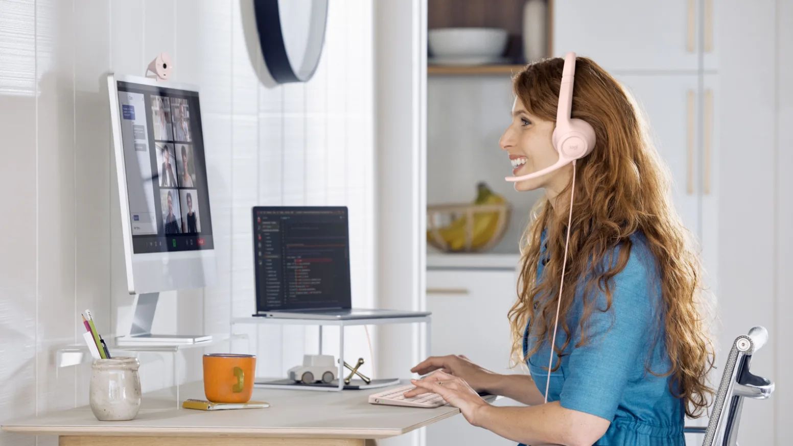 Logitech H390 USB Type C Noise Cancelling Computer Headset