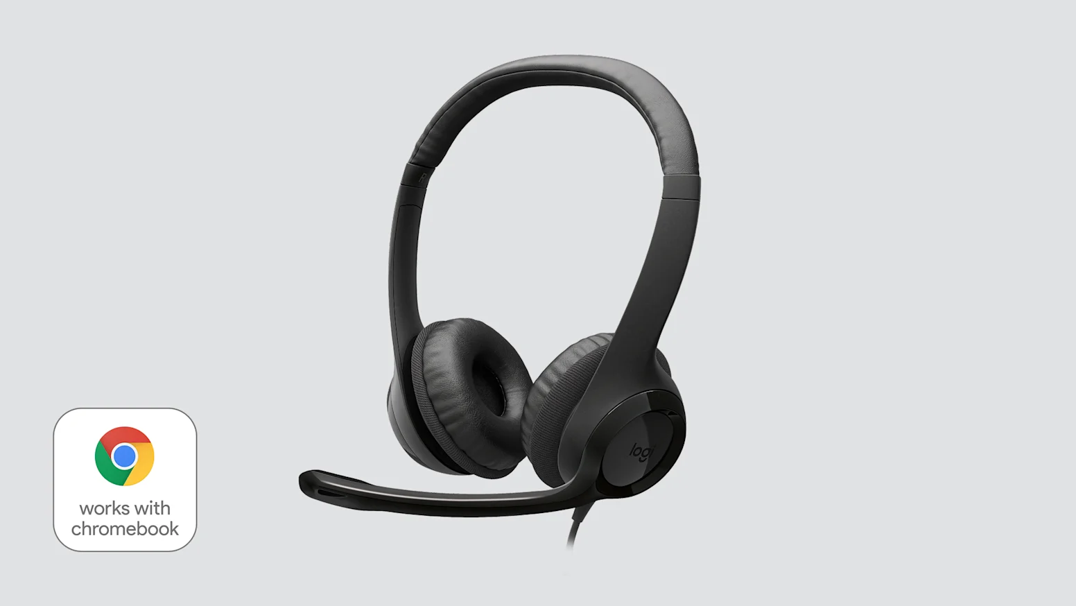Logitech H390 USB Type C Noise Cancelling Computer Headset