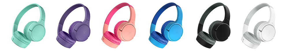 Belkin SoundForm Mini Wireless On-Ear Headphones for Kids
