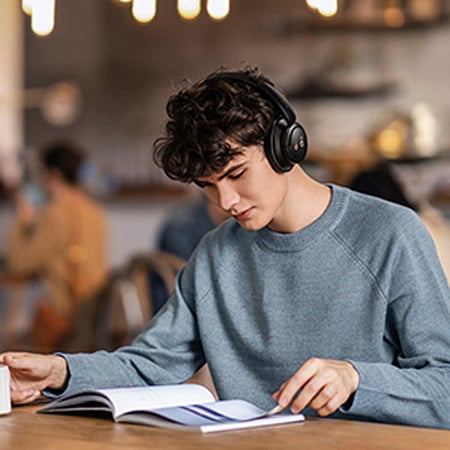 Soundcore by Anker Life Q30 Hybrid Active Noise Cancelling Headphones with  Multiple Modes, Hi-Res Sound, Custom EQ via App, 40H Playtime 