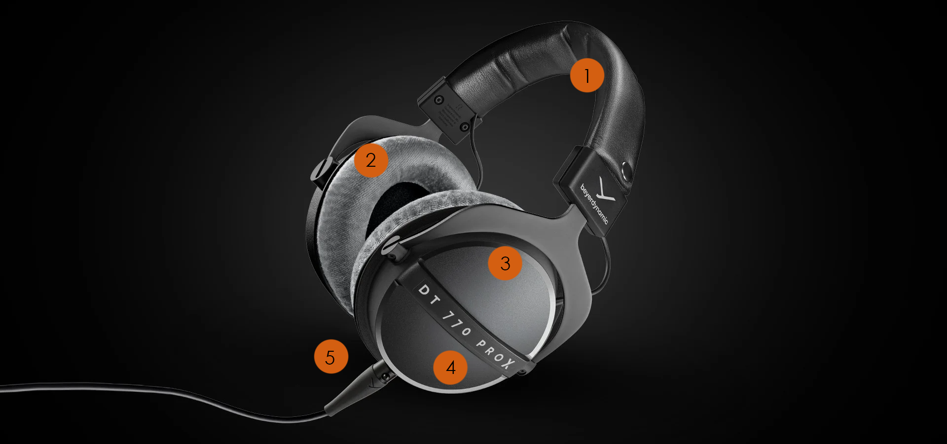 Beyerdynamic DT 770 PRO X Professional Studio Headphones for recording and monitoring