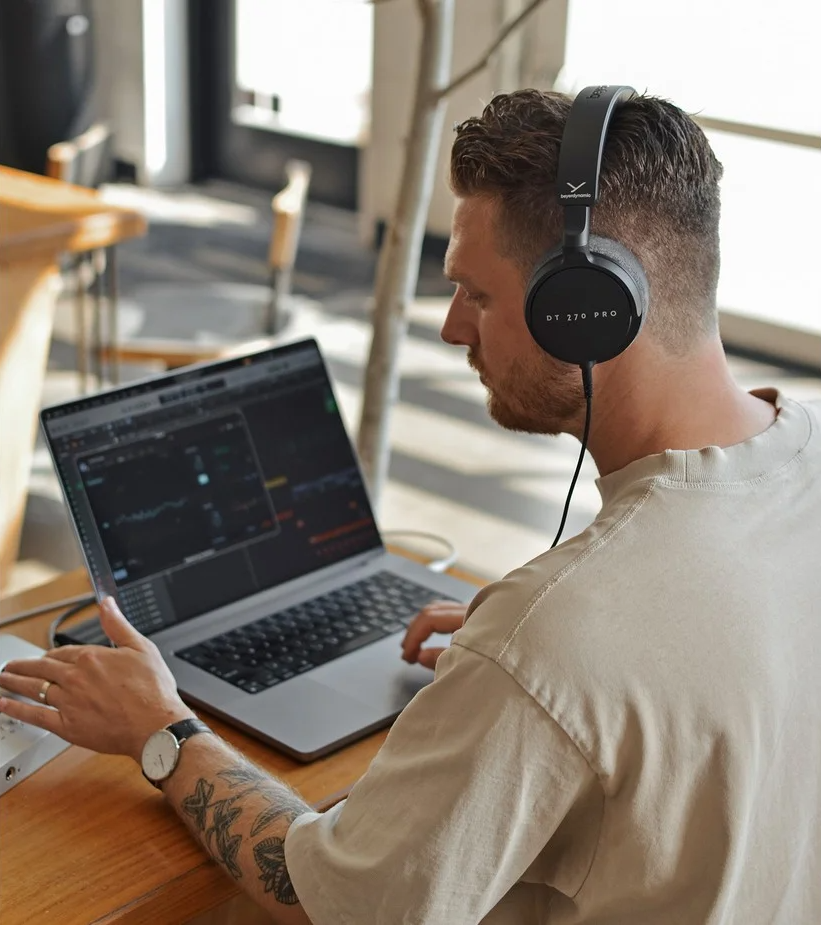 beyerdynamic DT 270 Pro Compact Over-Ear Studio Headphones