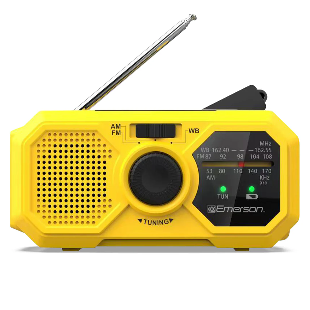 Emerson ER-7050 Emergency AM/FM Radio with Weather Band and Power Bank