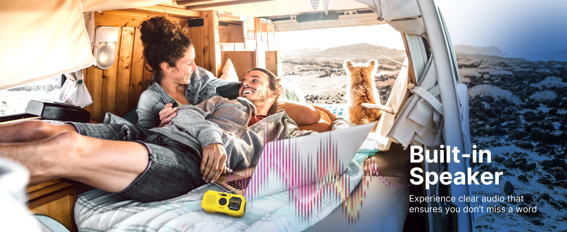 Emerson ER-7050 Emergency AM/FM Radio with Weather Band and Power Bank