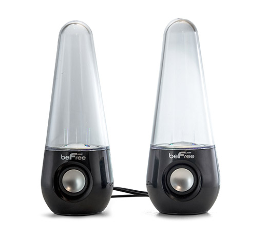 beFree Sound Bluetooth LED Dancing Water Multimedia Speakers