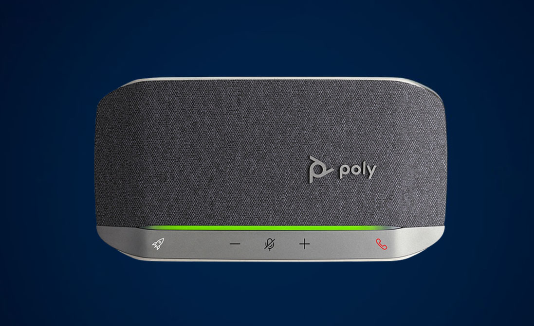 Poly - Sync 20 Bluetooth/USB-A Speakerphone - Personal Portable  Speakerphone - Noise & Echo Reduction - Connect to Cell Phones via Bluetooth  or Computers via USB-A Cable - Works with Teams, Zoom