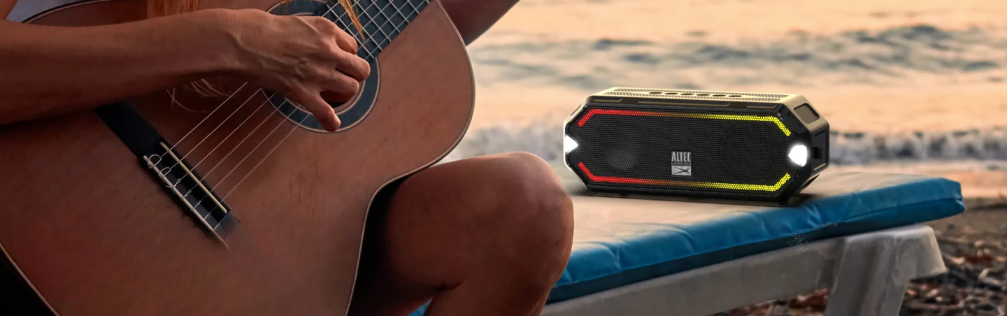 Altec Lansing IMW1200 Hydrajolt Wireless Bluetooth Waterproof Portable Speaker