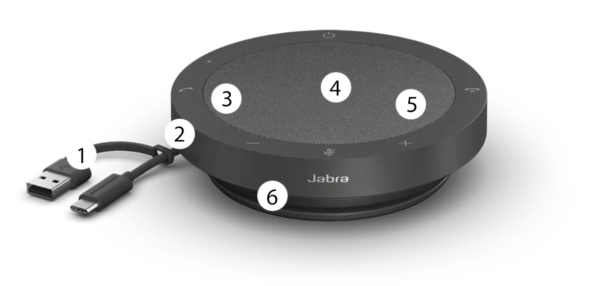 Jabra Speak2 40 UC Portable Speakerphone