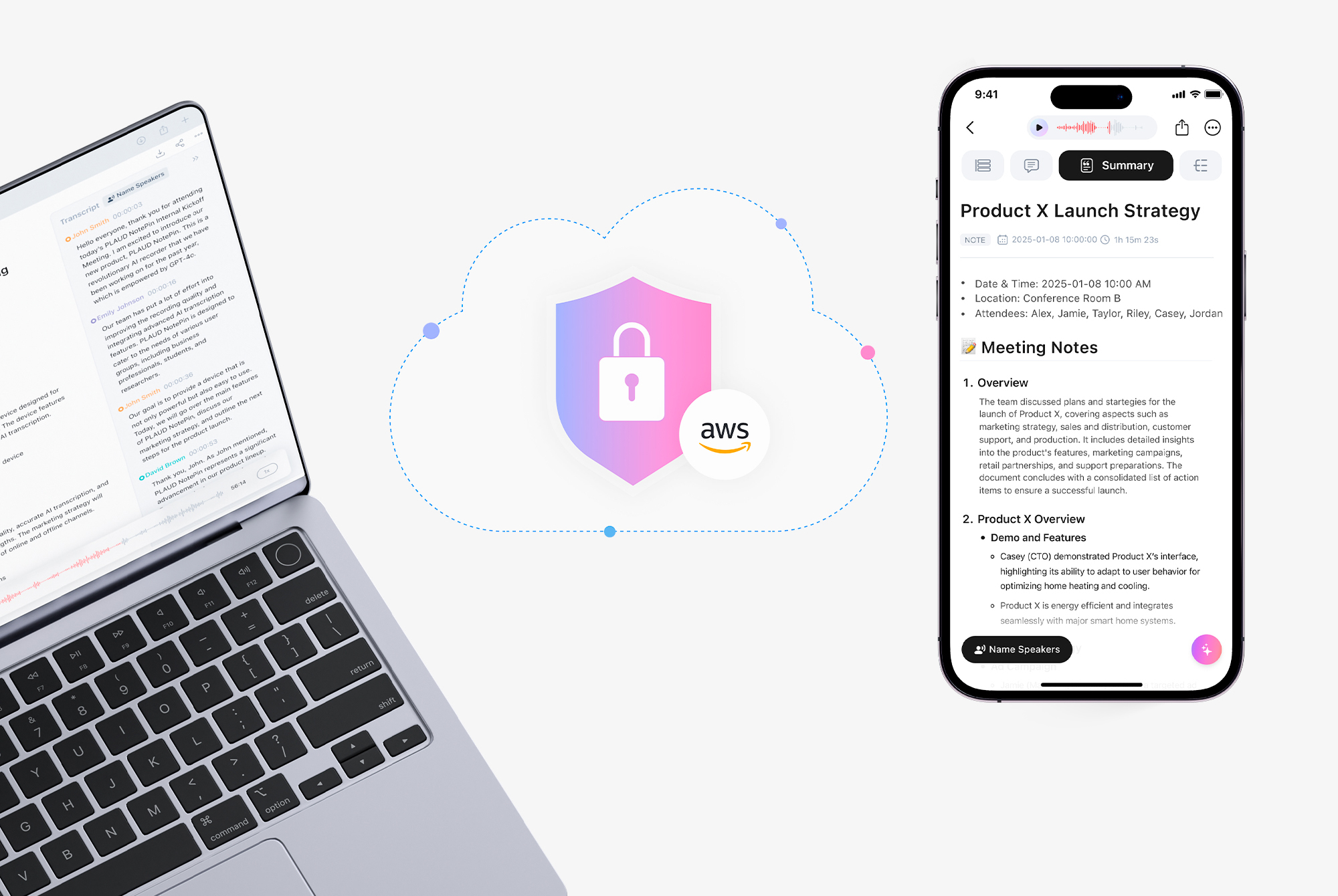 PLAUD NOTE AI Voice Recorder