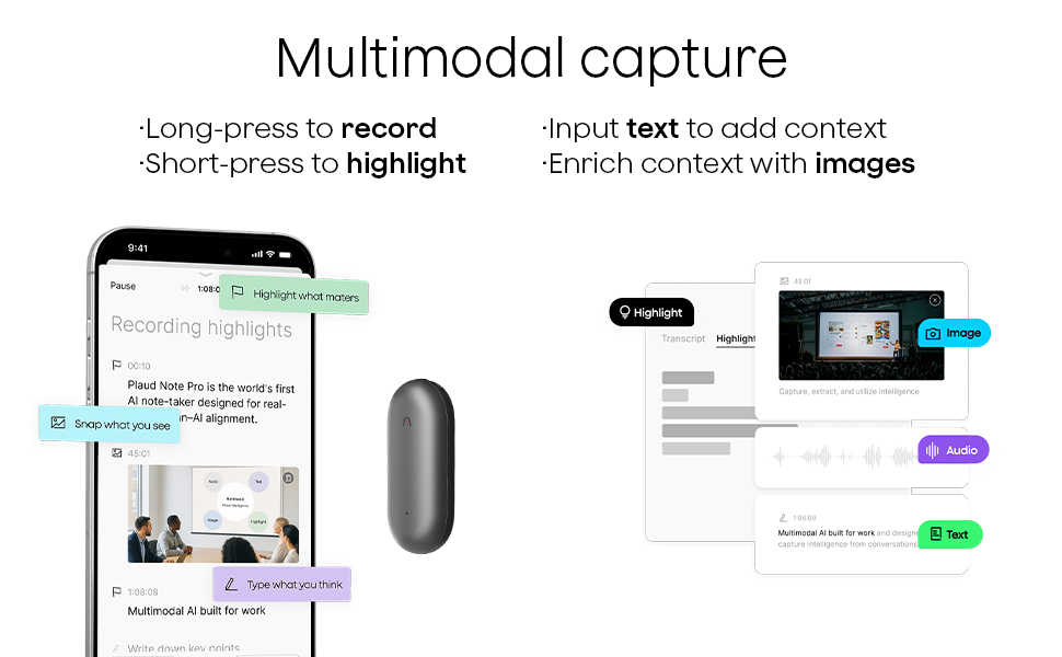 PLAUD NotePin AI Voice Recorder