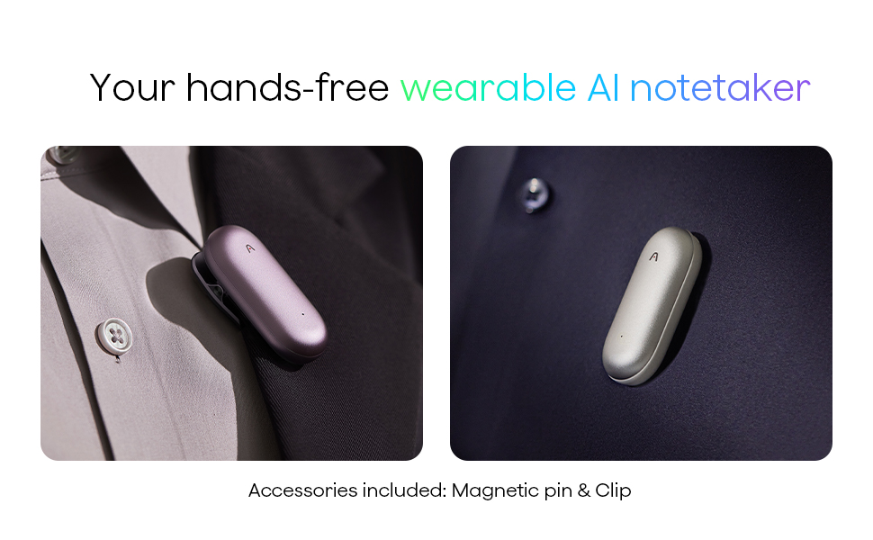 PLAUD NotePin AI Voice Recorder