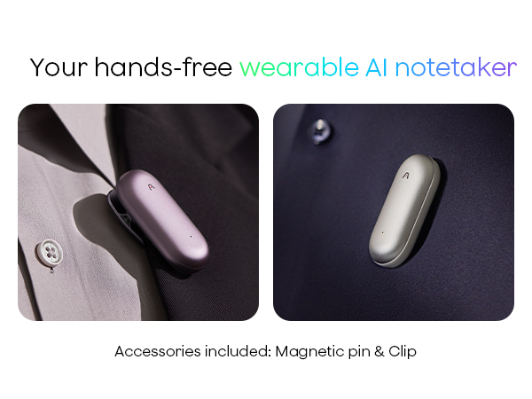 PLAUD NotePin AI Voice Recorder