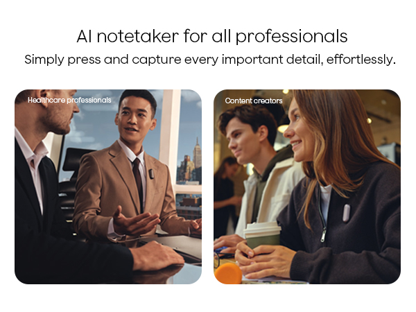 PLAUD NotePin AI Voice Recorder