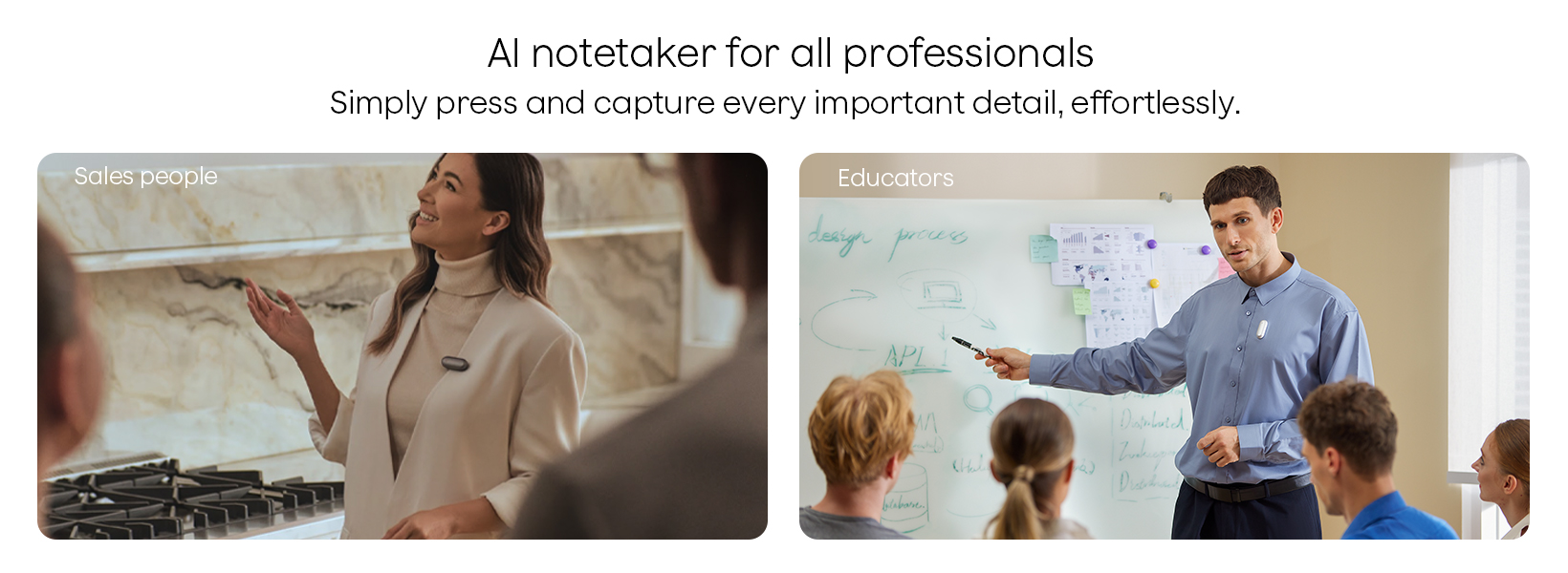 PLAUD NotePin AI Voice Recorder