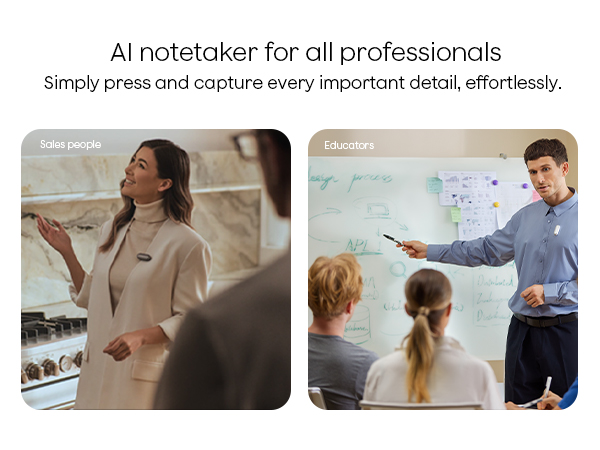 PLAUD NotePin AI Voice Recorder