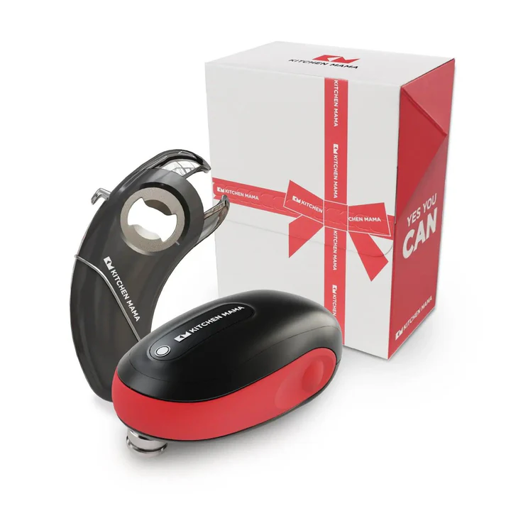 Kitchen Mama Gift Set Electric Can Opener & Bottle Opener