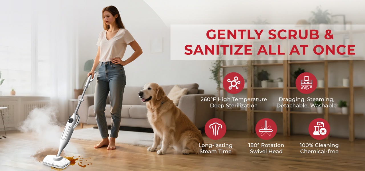 Rosewill 11-in-1 Steam Mop