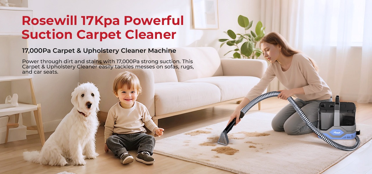 Rosewill Multi-Purpose Portable Carpet and Upholstery Cleaner