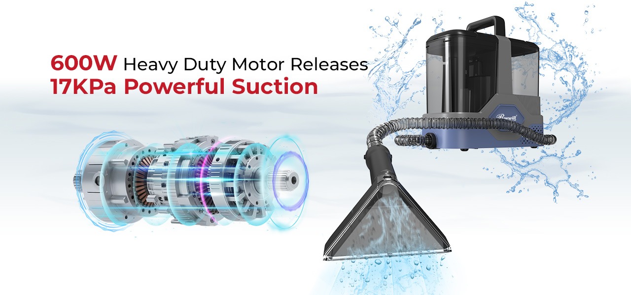 Rosewill Multi-Purpose Portable Carpet and Upholstery Cleaner