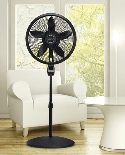 Lasko 3-Speed Oscillating Cyclone Pedestal Fan with Remote and Timer,