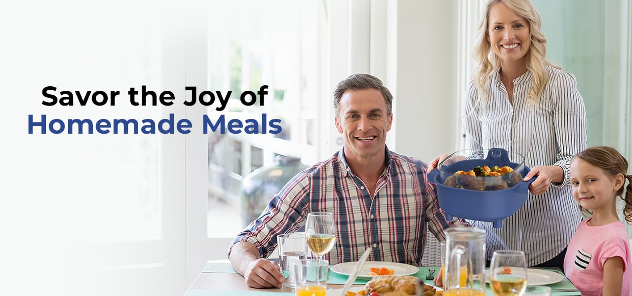 Rosewill 4-in-1 Portable Glass Air Fryer