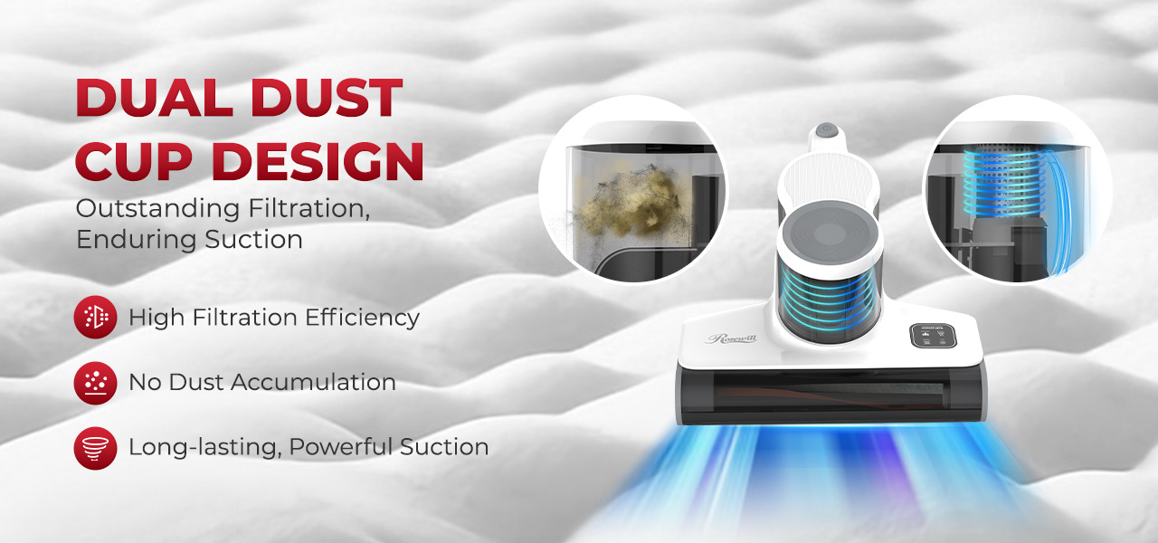 Rosewill Hand Held Mattress Vacuum Cleaner