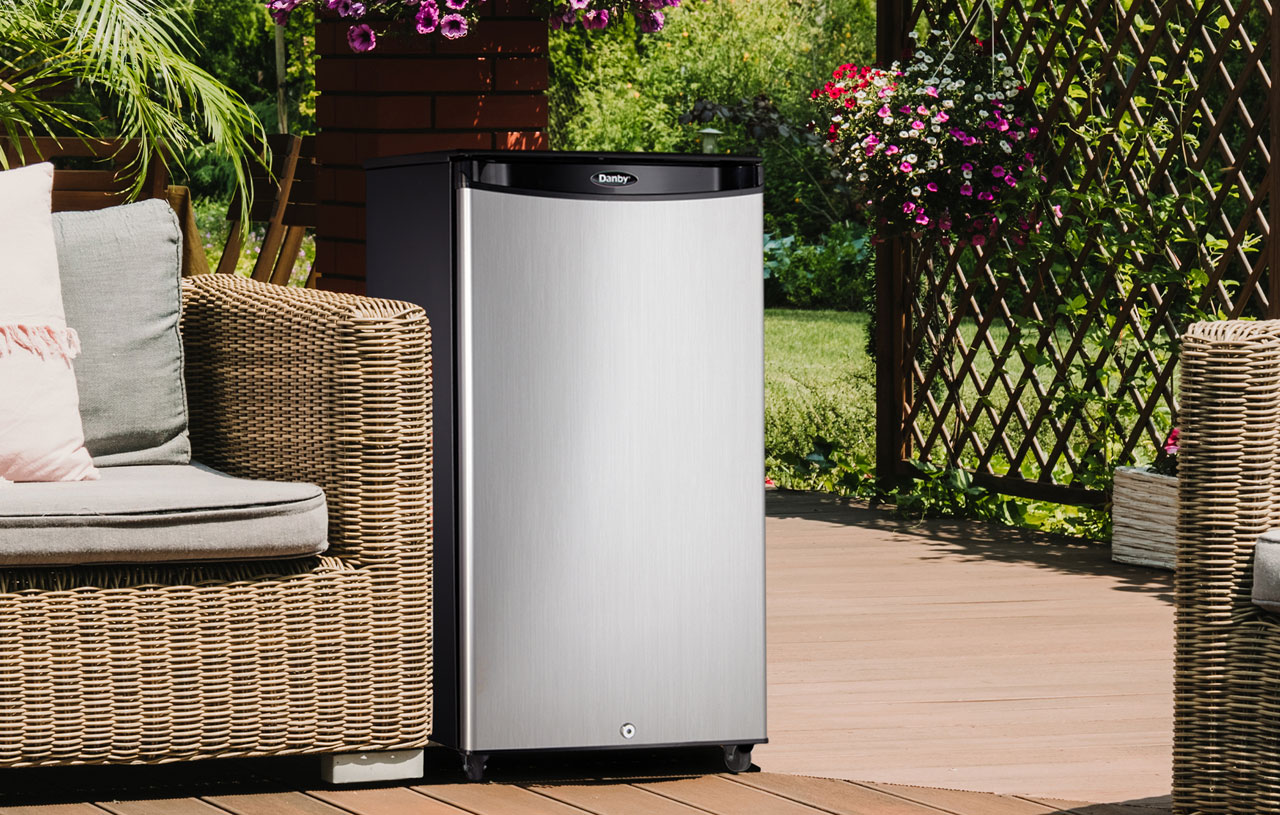 Danby DAR033A1BSLDBO Outdoor Fridge in Stainless Steel