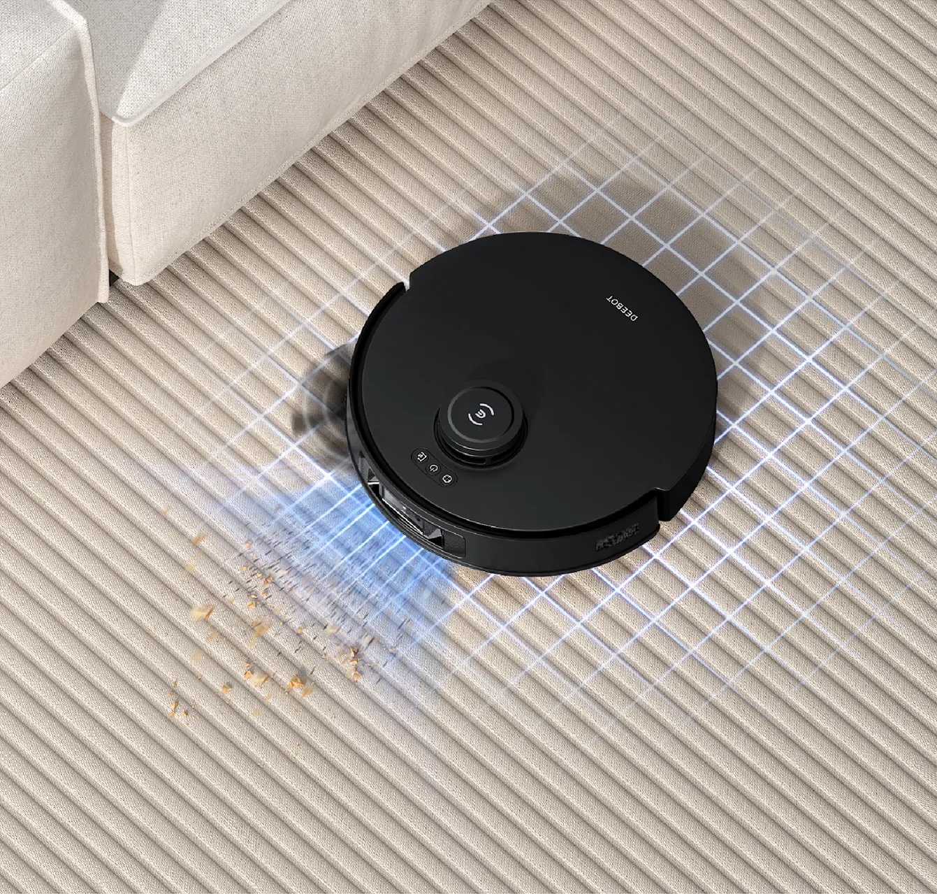 ECOVACS T30S PRO Robot Vacuum & Spinning Mop with Auto-Cleaning Station