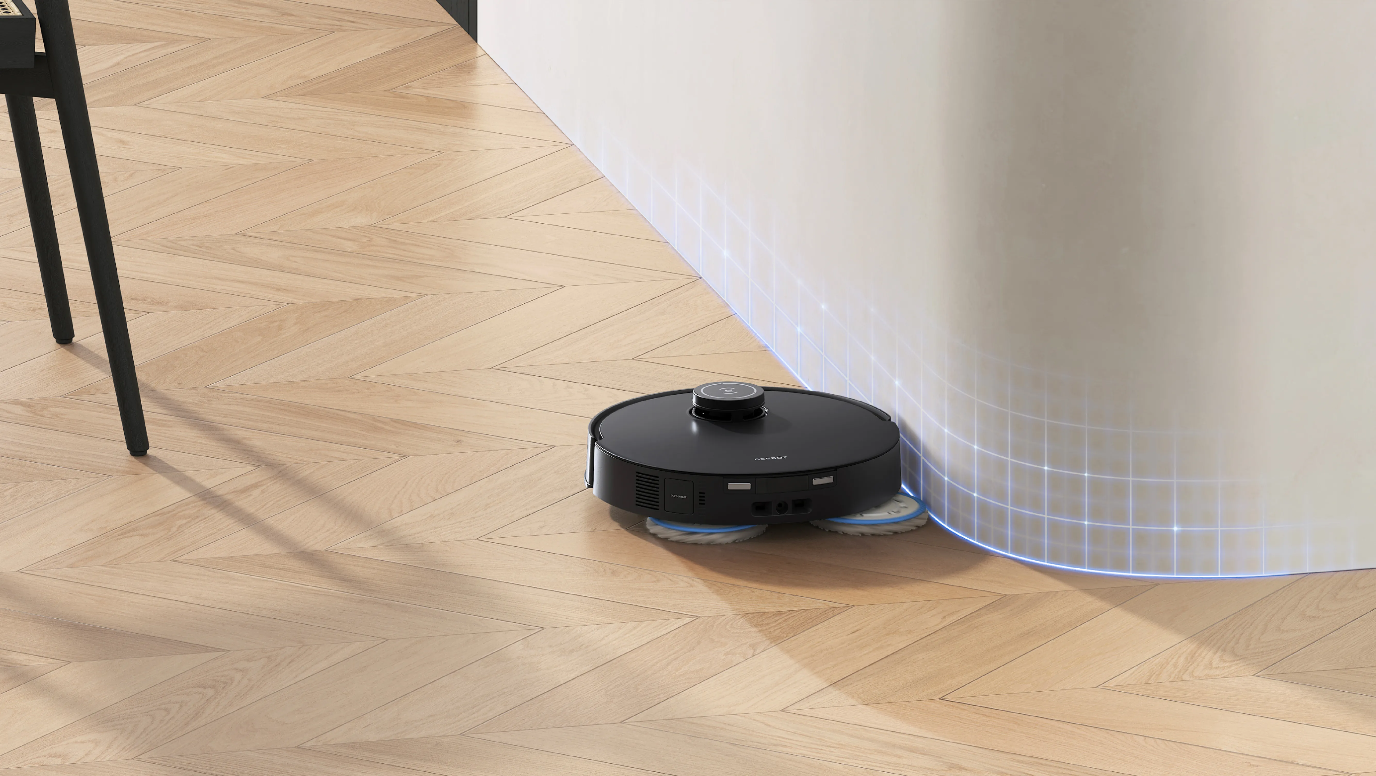 ECOVACS T30S PRO Robot Vacuum & Spinning Mop with Auto-Cleaning Station