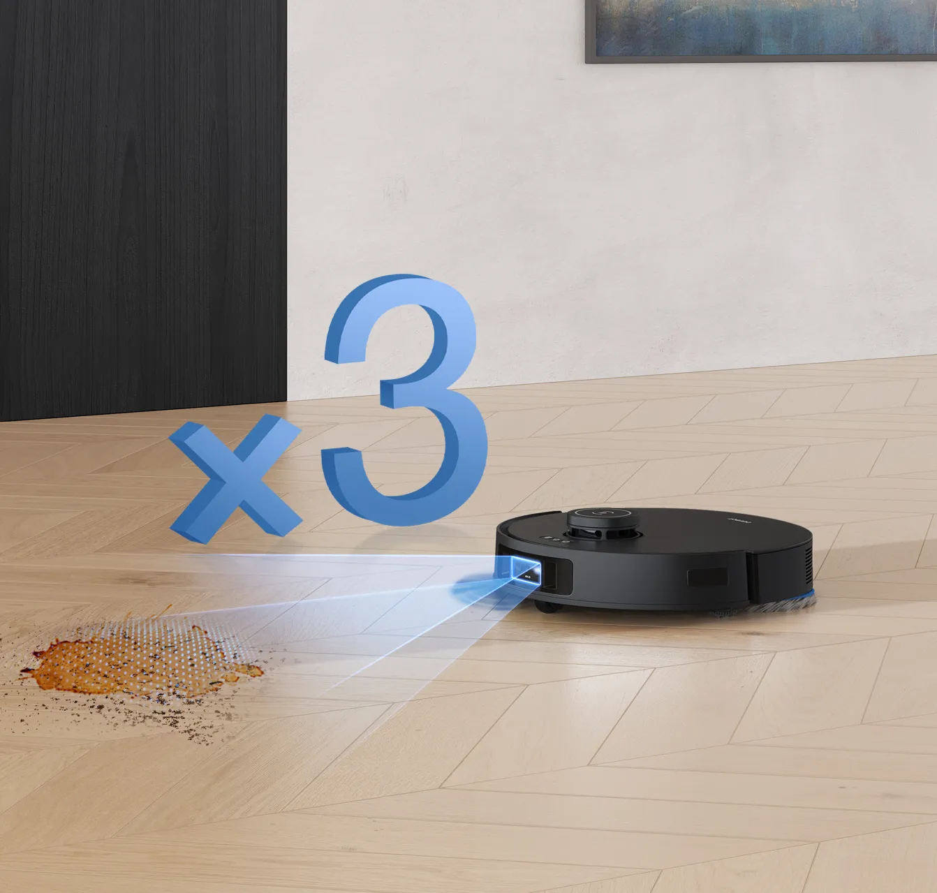 ECOVACS T30S PRO Robot Vacuum & Spinning Mop with Auto-Cleaning Station