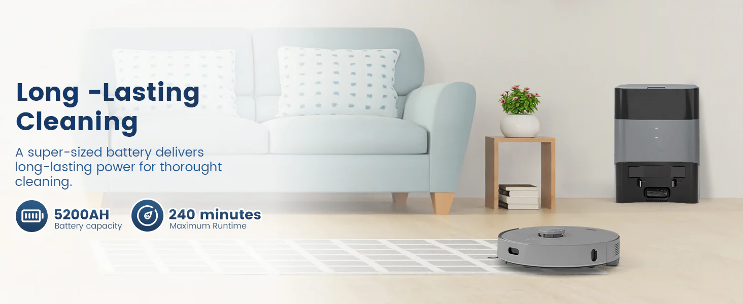 AIRROBO T25+/L50+ Robot Vacuum and Mop